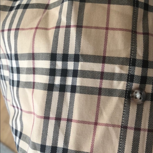 Burberry button down shirt size large vintage! - Picture 4 of 6
